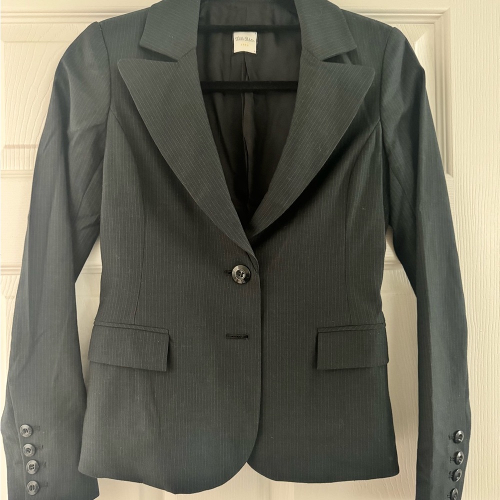 Aritzia Black Blazer Classic Tailored Suit Jacket